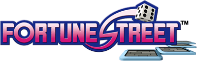 Fortune Street title screen for Wii